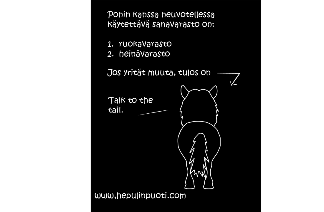 Ponin kanssa neuvottelut