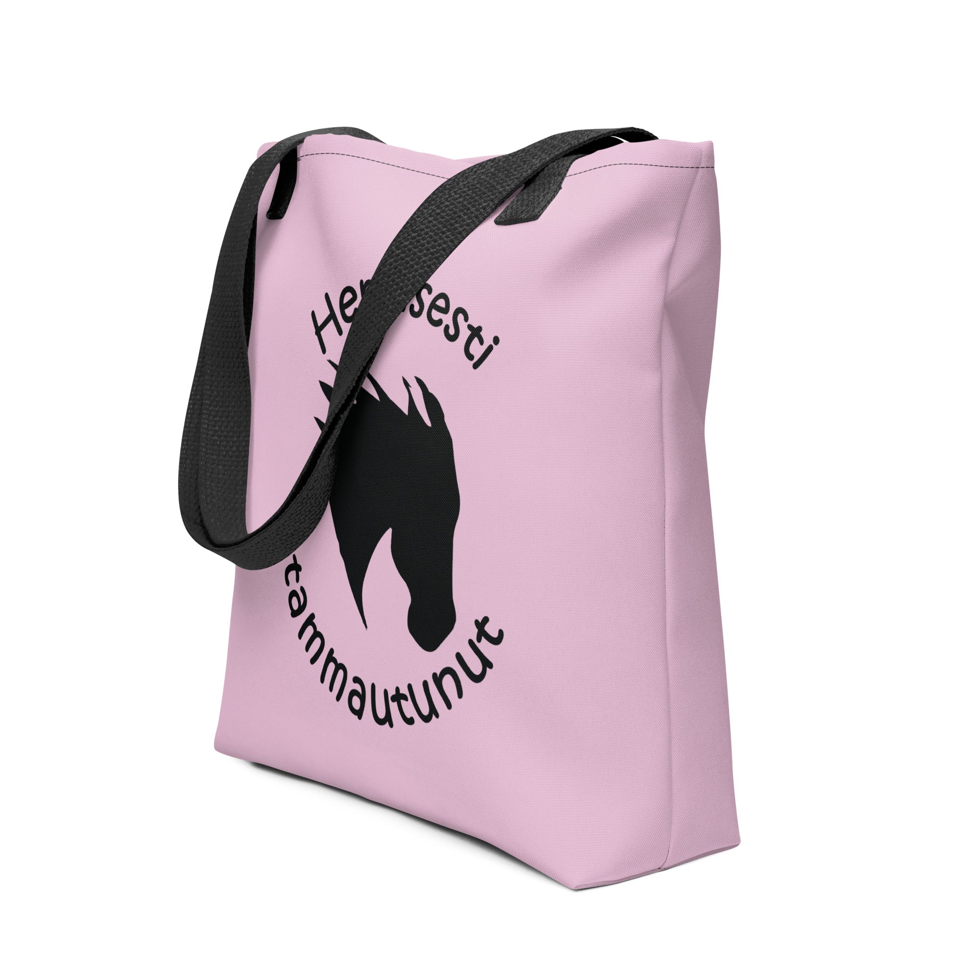 Henkisesti Tammautunut Kangaskassi (Pastellin Pinkki)